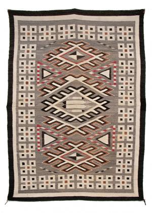 vintage Pan Reservation trading post navajo rug vintage native american indian art for sale, purchase, buy, sell auction museum denver colorado