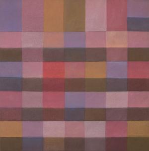 Margo Hoff, "Light Calendar Series #5", mixed media, circa 1980 painting for sale purchase consign auction denver Colorado art gallery museum
