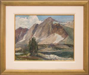 John Scott Williams, "Untitled", oil, 1947 painting fine art for sale purchase buy sell auction consign denver colorado art gallery museum