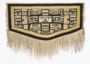 Chilkat Blanket, Tlingit, circa 1880 Northwest Coast Alaska  19th century Native American Indian antique vintage art for sale purchase auction consign denver colorado art gallery museum