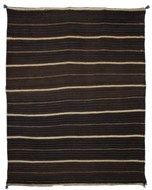 Moki Blanket, Zuni, third quarter of the 19th century 19th century Native American Indian antique vintage art for sale purchase auction consign denver colorado art gallery museum