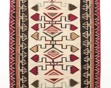 Navajo Teec Nos Pos Trading Post Rug textile weaving Native American Indian antique vintage art for sale purchase auction consign denver colorado art gallery museum