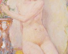 Robert Lewis Reid, "Opal", oil, c. 1922