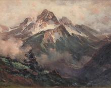 Charles Partridge Adams, "San Juan Mountains, Colorado", oil, c. 1900