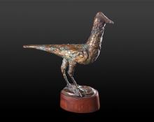 Edgar Britton sculpture, bronze bird