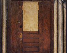 Edward Goldman, "Rooms for Rent", acrylic, September 1971