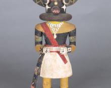 Kachina, Hopi, circa 1930, Ho-ote  for sale purchase consign auction art gallery museum denver
