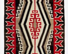 Regional Rug, Navajo, circa 1940 Crystal Trading post vintage southwestern textile for sale purchase