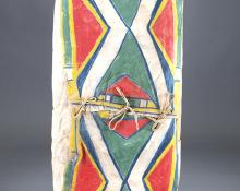 parfleche Envelope, Plateau, circa  1890 native american indian art for sale purchase consign sell auction art gallery museum denver colorado