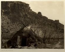 Edward Sheriff Curtis, "Home of the Havasupai, Portfolio #2, Plate #72", photogravure