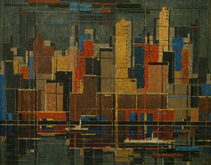 New York Skyline David Cook Galleries