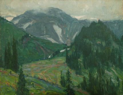 John Fabian Carlson, "Western No. 2 (Colorado)", oil, c. 1920