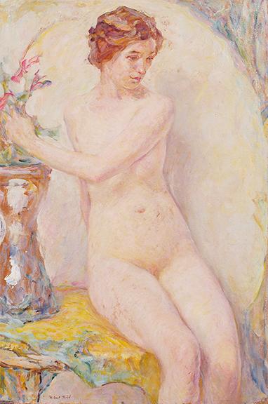 Robert Lewis Reid, "Opal", oil, c. 1922