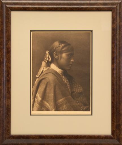 Edward Sheriff Curtis, "Sigesh - Apache", photogravure, 1903 North American Indian Portfolio photography Vanishing Race