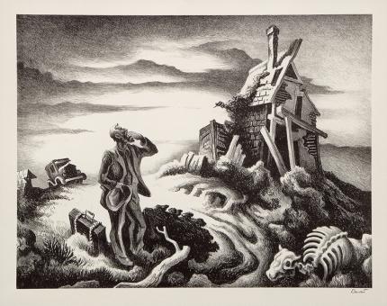 Thomas Hart Benton, "The Prodigal Son (edition of 250)", lithograph, 1939