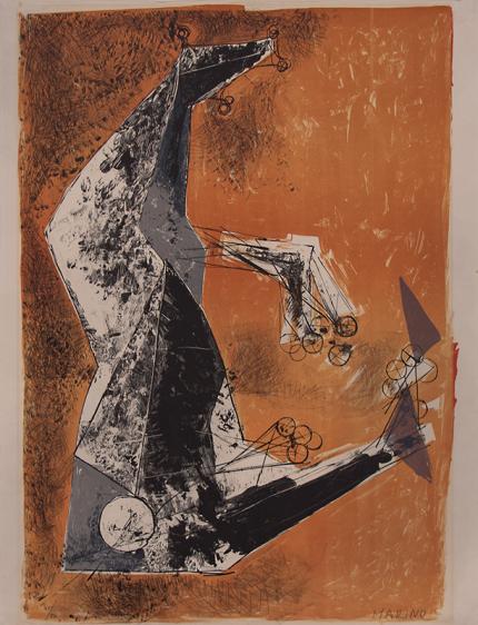 Marino Marini, "Il Miracolo (The Miracle); 41 of 50", lithograph, circa 1965 painting fine art for sale purchase buy sell auction consign denver colorado art gallery museum       