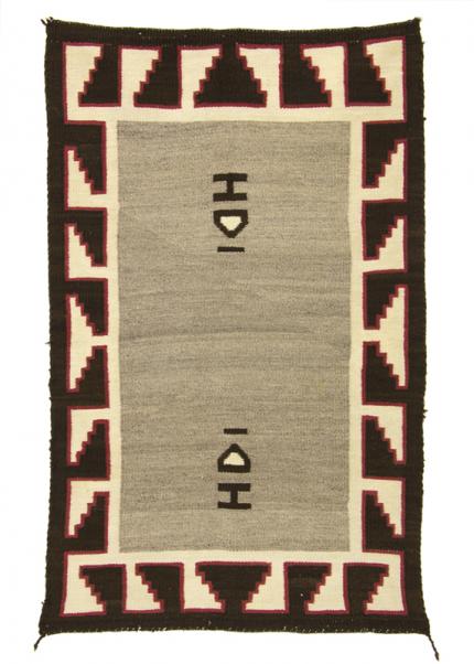 Double Saddle Blanket, Navajo, 20th century 19th century Native American Indian antique vintage art for sale purchase auction consign denver colorado art gallery museum