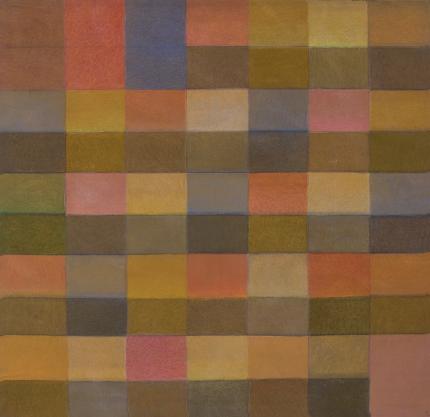 Margo Hoff, "Light Calendar Series #4", mixed media painting fine art for sale purchase buy sell auction consign denver colorado art gallery museum abstract expressionist woman artist mid-century modern