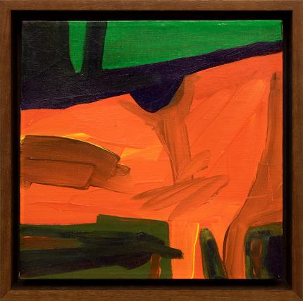 Janet Lippincott, "Landscape", acrylic painting fine art for sale purchase buy sell auction consign denver colorado art gallery museum