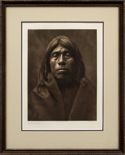 Edward Sheriff Curtis, "Quniaika- Mohave, Portfolio #2, Plate #60", photogravure