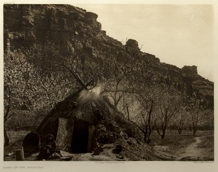 Edward Sheriff Curtis, "Home of the Havasupai, Portfolio #2, Plate #72", photogravure
