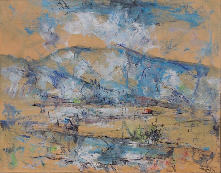 Charles bunnell ragland charlie abstract expressionist expressionism broadmoor art academy colorado springs mountain landscape mid-century modern midcentury denver