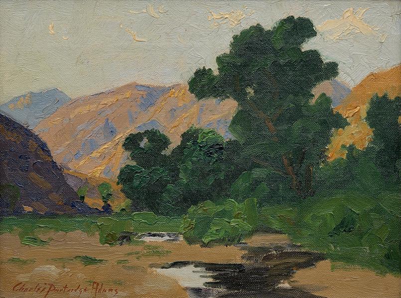 Charles Partridge Adams california landscape oil painting
