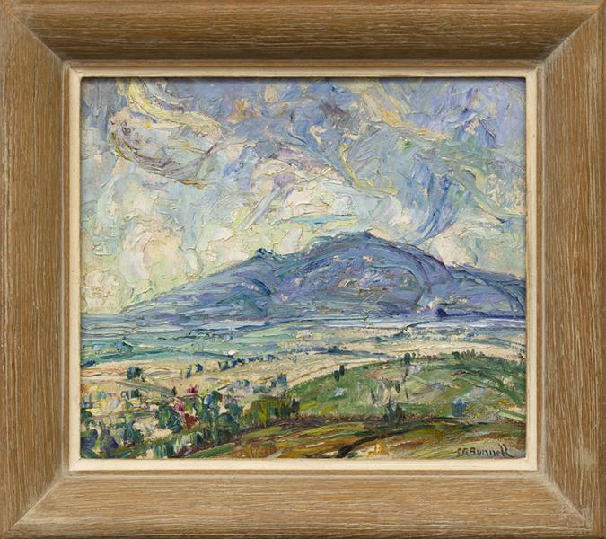 charles bunnell Mountain Landscape near Colorado Springs, Colorado 1925 oil painting fine art for sale purchase buy sell auction consign denver colorado art gallery museum 