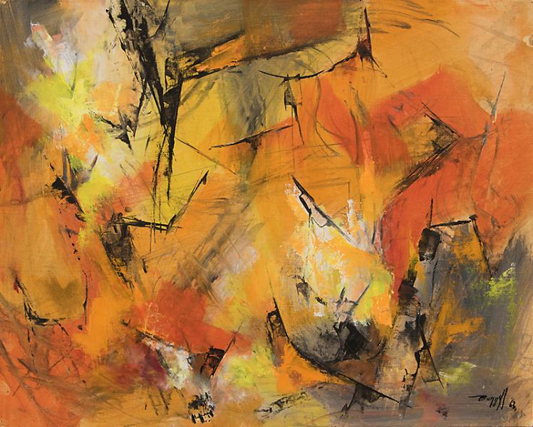 Charles Bunnell, abstract expressionist american mid-twentieth century modern