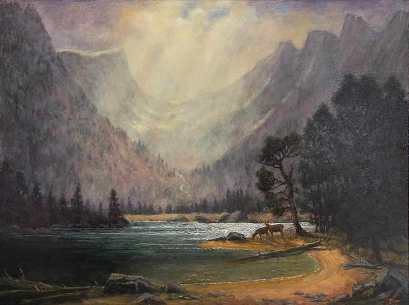 Jerry Malzahn rocky mountain oil painting purchase for sale