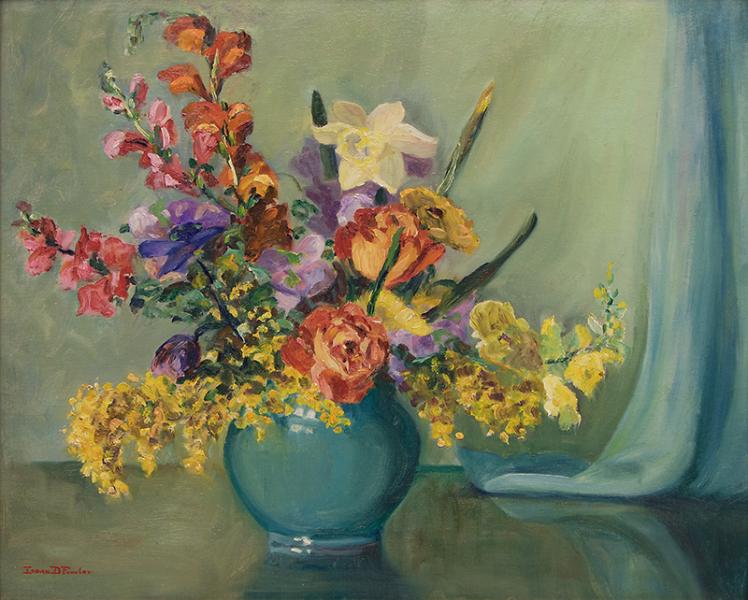 Irene D. Fowler, still life painting denver artists guild women art woman artist colorado early historical