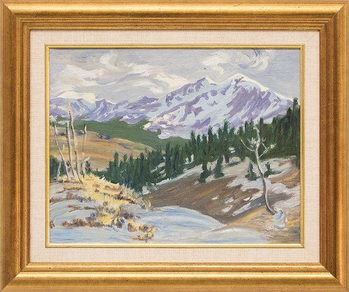 william bancroft colorado landscape denver artist guild for sale purchase consign