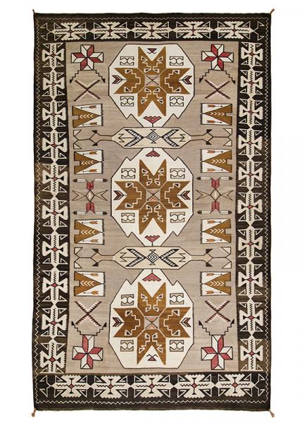 Trading Post Rug, Navajo, circa 1900-1925 19th century Native American Indian antique vintage art for sale purchase auction consign denver colorado art gallery museum