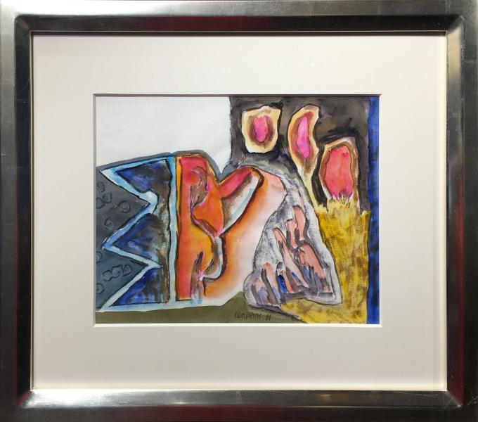 William Thomas Lumpkins painting new mexico abstract 20th century art 