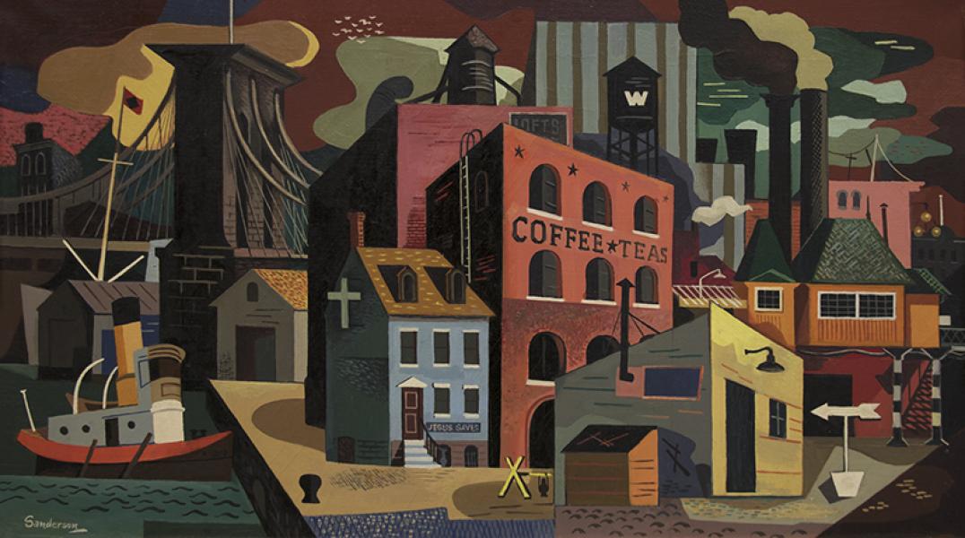 william sanderson city of the damned modernist colorado 15 fifteen colorado artists