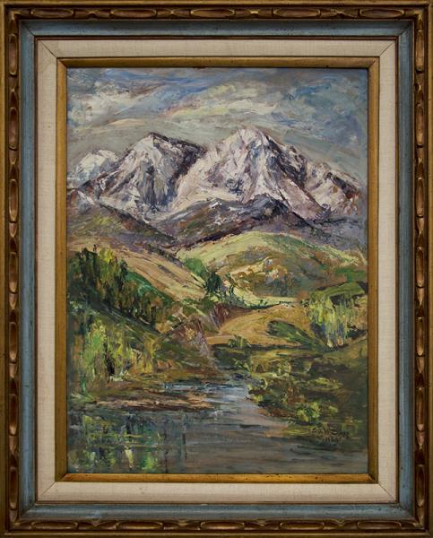 Zola Zaugg early colorado woman artist impressionist impressionism broadmoor art academy colorado springs fine arts center charles bunnell student