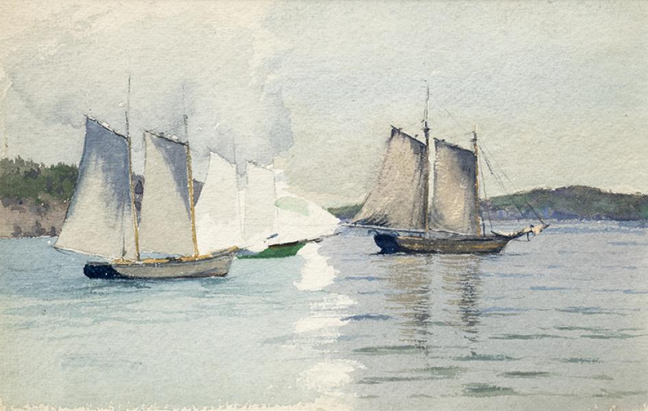 Charles Partridge Adams, Sailboats