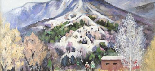Georgina Klitgaard  (1893-1976) Sangre de Cristo Scene (Taos, New Mexico landscape)