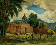 Ejnar Hansen, "La Cienga", oil, c. 1930