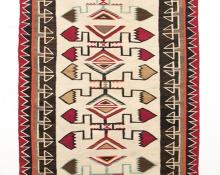 Navajo Teec Nos Pos Trading Post Rug textile weaving Native American Indian antique vintage art for sale purchase auction consign denver colorado art gallery museum