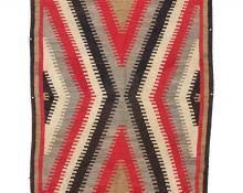 Ganado Trading Post Regional Rug, Navajo, circa 1930, vintage old for sale purchase buy auction