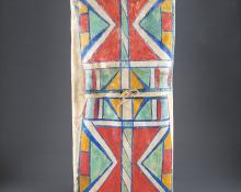 Parfleche Envelope, Plateau, circa 1880 native american indian antique for sale purchase consign sell auction art gallery museum denver colorado 