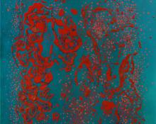 Vance Hall Kirkland, "Space #21", oil, 1964