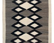 Navajo Rug (Regional/Pan Reservation), Navajo, circa 1900 trading post Native American Indian antique vintage art for sale purchase auction consign denver colorado art gallery museum