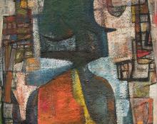 William Sharp, "Legend", oil painting, 1955-56