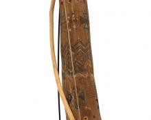 Apache Fiddle Amos Gustina 19th century Native American Indian antique vintage art for sale purchase auction consign denver colorado art gallery museum