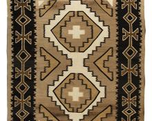 vintage Navajo Rug crystal trading post 1920  19th century Native American Indian antique vintage art for sale purchase auction consign denver colorado art gallery museum