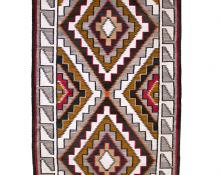 Navajo Teec Nos Pos Trading Post Rug vintage circa 1910 early 20th century Native American Indian antique vintage art for sale purchase auction consign denver colorado art gallery museum