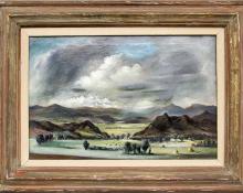 Arnold Blanch vintage 1930s painting for sale, "Colorado Landscape", oil, circa 1935