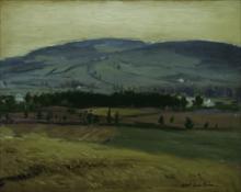 Carl Eric Olaf Lindin, "Untitled", oil, c. 1910